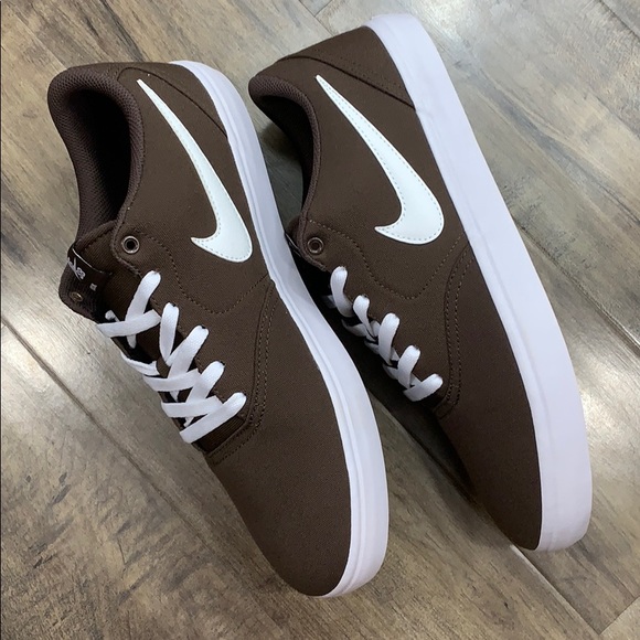 NIKE SB CHECK SOLAR CNVS baroque brown/white - Picture 14 of 16